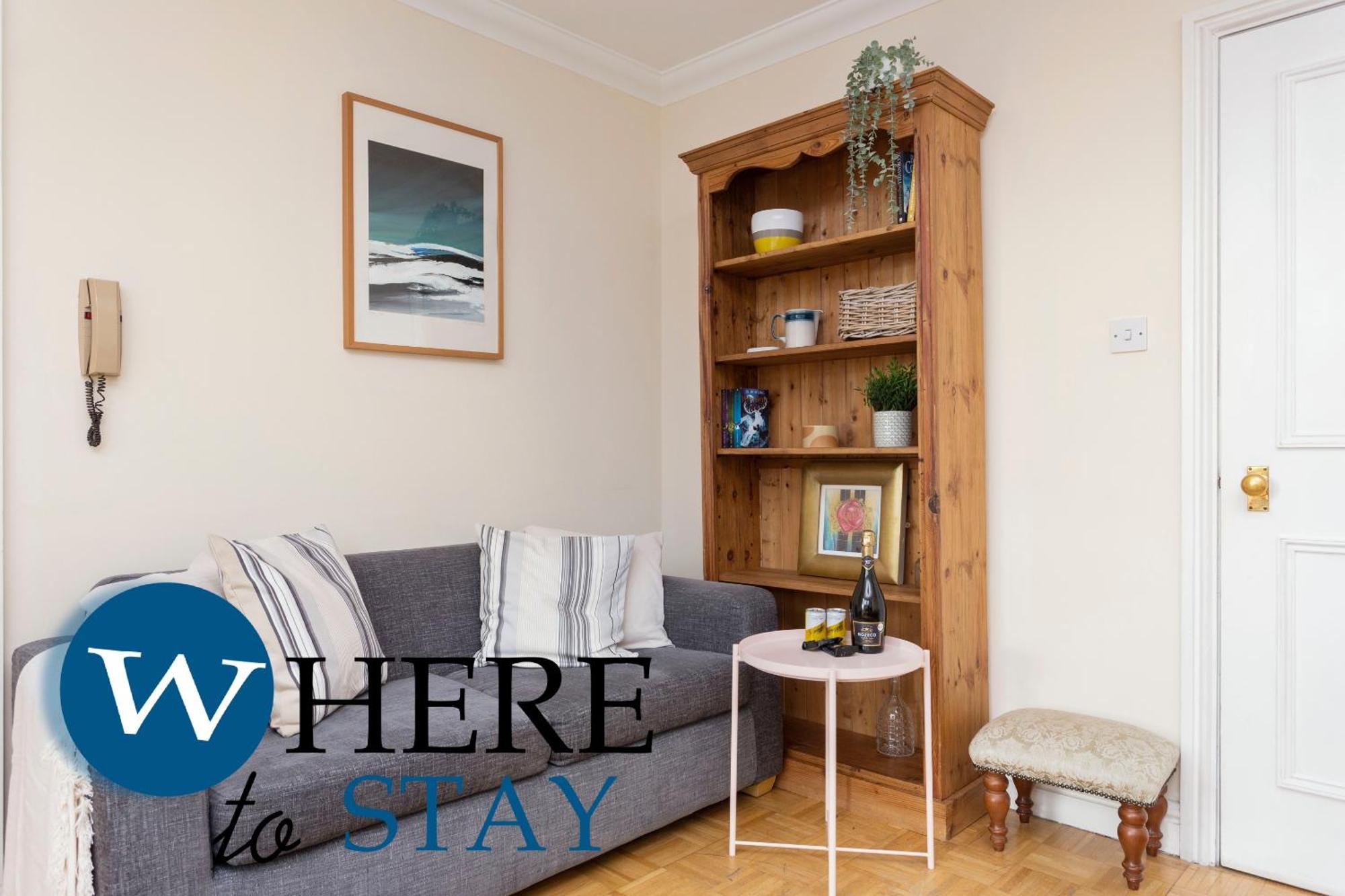 Bright 1 Bedroom Apartment-Private Parking Glasgow Extérieur photo
