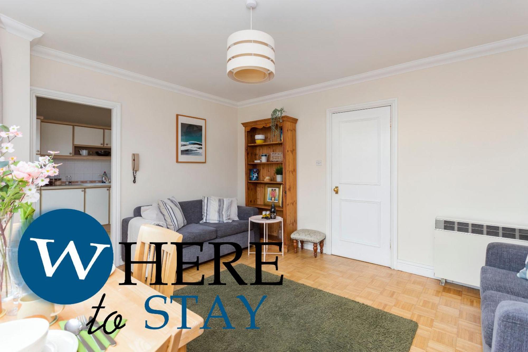 Bright 1 Bedroom Apartment-Private Parking Glasgow Extérieur photo